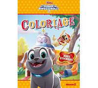 Disney Bingo et Rolly - Coloriage avec stickers