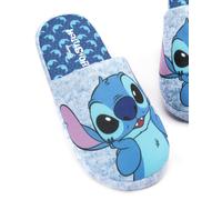 Disney Lilo et Stitch Panthippers Femmes Femmes Slip sur Blue Maison Mocassins 36-37 EU