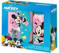 Disney Blister Sandwichera + Cantimplora aluminio Minnie 500ml