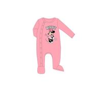 DISNEY Body Bébé (0 à 24Mois) Grenouillère (Bouton Pression) Minnie Doux Mignon Chaud - Combinaison Pyjama Barboteuse Imprimée Mixte Fille Garçon Modèle DIS MF 5105B633-S2-3M