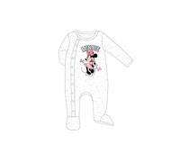 DISNEY Body Bébé (0 à 24Mois) Grenouillère (Bouton Pression) Minnie Doux Mignon Chaud - Combinaison Pyjama Barboteuse Imprimée Mixte Fille Garçon Modèle DIS MF 5105B633-S1-1M