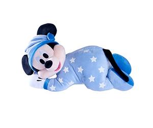 Disney - Bonne Nuit, Mickey Mouse, 30cm, Phosphorescente, Brille dans la Nuit, Jouet pour Bébé, 6315870350