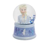 Disney Boule à neige décorative La Reine des Neiges 9,5 cm, figurine de collection dans une boîte cadeau, verre et base en plastique de qualité supérieure pour garçons et filles, décoration pour la