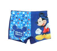 Disney Boxer de Bain Enfant Mickey Mouse - Imprimé Iconique et Sécurité pour la Plage - Taille 5/6 Ans - Marine