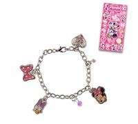 Disney Bracelet à breloques Minnie Mouse pour filles - Ensemble avec bracelet à breloques Minnie Mouse et Daisy Duck et plus encore | Ensemble de bracelets à breloques Disney