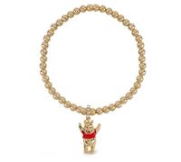 Disney Bracelet extensible plaqué or Winnie l'ourson pour fille
