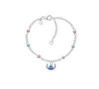 Disney Bracelet Lilo & Stitch pour filles et filles en argent, longueur 12-14 cm, bijoux