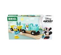 DISNEY Brio Train de Donald & Daisy Duck - Train sans pile pour circuit de train en bois - Ravensburger - Dès 3 ans - 32260