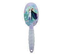 DISNEY - Brosse à Cheveux Ergonomique - Démêlante - Elsa - La Reine Des Neiges - Produit Officiel Disney