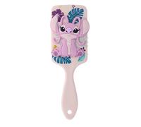DISNEY - Brosse à Cheveux Paddle 3D Angel - Grand Format Démêlant, Pour Tous Cheveux - Coussin Souple & Picots Flexibles - Accessoire Ergonomique Enfant - Produit Officiel Disney STITCH