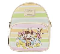Disney By Loungefly Mickey et ses amis Rainbow Stribes Loungefly Sac à bandouliè
