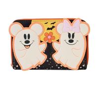 Loungefly Porte-monnaie zippé Mickey et Minnie Disney Multicolore Taille Unique