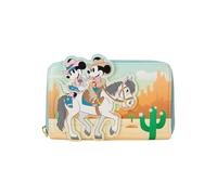 Disney by Loungefly Porte-Monnaie Western Mickey et Minnie, Noir, Standard, Portefeuille zippé