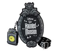 Loungefly Disney Haunted Mansion Sac à bandoulière avec plaque