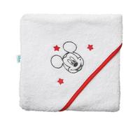 Disney Cape De Bain Mickey - Broderie - Eponge 85 Coton 15 Polyester 340 G - 80 X 80 Cm
