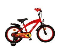 Disney Cars 16 Vélo D'Enfant Rouge 4-6 Ans Vélo Main / Frein à Rétropédalage