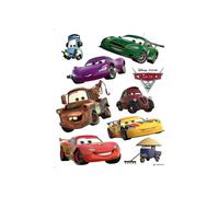 DISNEY CARS 2 maxi stickers muraux 85x65cm