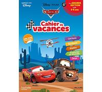 Disney - Cars - De la Grande Section au CP - Cahier de vacances 2025