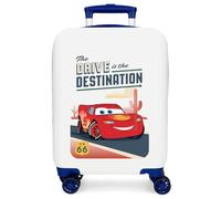 Disney Cars Destination Valise pour Enfants Serrure à Combinaison latérale Rigide 4 Roues Bagage à Main est en ABS, Un matériau étoilé et léger. Sacs Von Joumma.