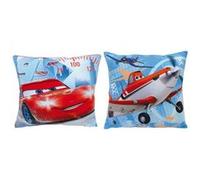 DISNEY CARS ET PLANE - Lot de 2 coussins Bleu G
