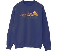 Disney - "Cars Explore The Open Road" Sweat-shirt pour femme BI11971 (S) (Bleu marine)