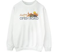 Disney - "Cars Explore The Open Road" Sweat-shirt pour femme BI11971 (XXL) (Blanc)