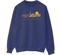 Disney - "Cars Explore The Open Road" Sweat-shirt pour homme BI15854 (L) (Bleu marine)