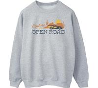 Disney - "Cars Explore The Open Road" Sweat-shirt pour homme BI15854 (S) (Gris)