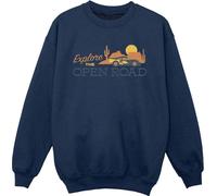 Disney - "Cars Explore The Open Road" Sweatshirt für Jungen BI11245 (140-146) (Marineblau)