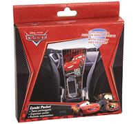 Disney Cars Lot de 2 organiseurs de siège (Noir avec motif Flash McQueen et ses amis)