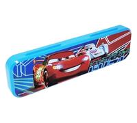 Disney Cars Pixar Étui à crayons en caoutchouc pour l'école en plastique brillant, taille 20 x 6 x 2 cm