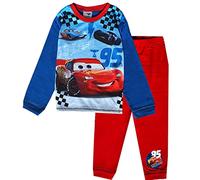Disney Cars Pyjama long pour garçon, Rouge, 3-4 ans