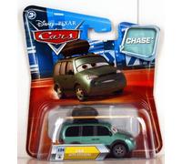 Disney Van avec autocollants 124 w Yeux lenticulaires Pixar Cars 155 Echelle Véhicule moulé sous pression