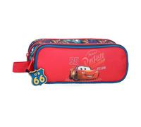Joumma Bags, Disney Cars RD Trip, Trousse Scolaire, Trousse infafntile, Trousse pour Enfant, fabriquée en Polyester., Rouge, Trousse