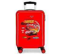Disney Cars Rusteze Lightyear Valise de Cabine Rouge 38 x 55 x 20 cm Rigide ABS Fermeture à Combinaison latérale 34 l 2 kg 4 Roues Doubles Équipement à Main