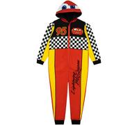 Disney Cars Surpyjama Garcon | Pyjama Combinaison Enfant | Grenouillere Enfant | Combinaison Enfant | Rouge 6-7 Ans