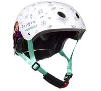 DISNEY Casco Skate Frozen II 54/58 S/M Unisex-Adult, White, M