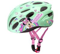 Disney Casque de vélo SÉCURISÉ pour Fille, pour vélo, Sportif, RÉGLABLE 52-56 cm (Disney Minnie Mouse 3)