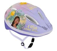 Disney Casque de vélo SÉCURISÉ pour Fille, pour vélo, Sportif, RÉGLABLE 52-56 cm (Disney Wish 2)