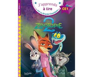 Disney - CE1 Zootopie 2 - Clara Morena-Beuken - Hachette Education - broché - Scolaire / Universitaire