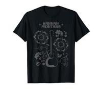 Disney Channel Hannah Montana Floral Guitar T-Shirt