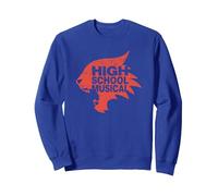 Disney Channel High School Musical Wildcats Sweatshirt, Unisexe pour adultes, Bleu Royal, M