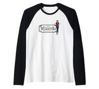 Disney Channel Wizards of Waverly Place Logo Manche Raglan