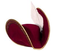 Disney Chapeau Capitaine Crochet Enfant Rouge