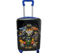 Disney Charcter Valise rigide de 50,8 cm pour garçons et filles, mignonne et durable avec roulettes pivotantes 50,8 x 30,5 x 20,3 cm, Monster Jam 20 pouces, Hard Luggage, Bagages rigides de 50,8 cm