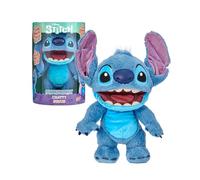 Disney Real FX Chatty Stitch Puppetronic Lilo & Stitch Peluche Interactive avec Fonctionnement de marionnette, 100 + Movieminettes et Sons, 6 Ans et Plus, célèbre (RE001000)