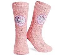 Disney Chaussettes Antidérapantes Femme Chaussettes Chaussons Femme Fourrées Fantaisie Idée Cadeau Femme Fille Ado (Rose Marie)