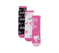 DISNEY Chaussettes 'Socken Pack 3 Stück Barbie' mélange de couleurs, Taille 35-38,5