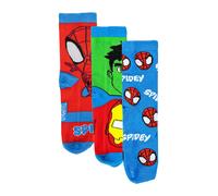 DISNEY Chaussettes 'Socken Pack 3 Stück Spidey' mélange de couleurs, Taille 23-26,5