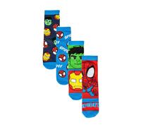 DISNEY Chaussettes 'Socken Pack 4 Teile Spidey' mélange de couleurs, Taille 23-26,5
